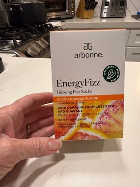 New Arbonne EnergyFizz Blood Orange 30 sticks